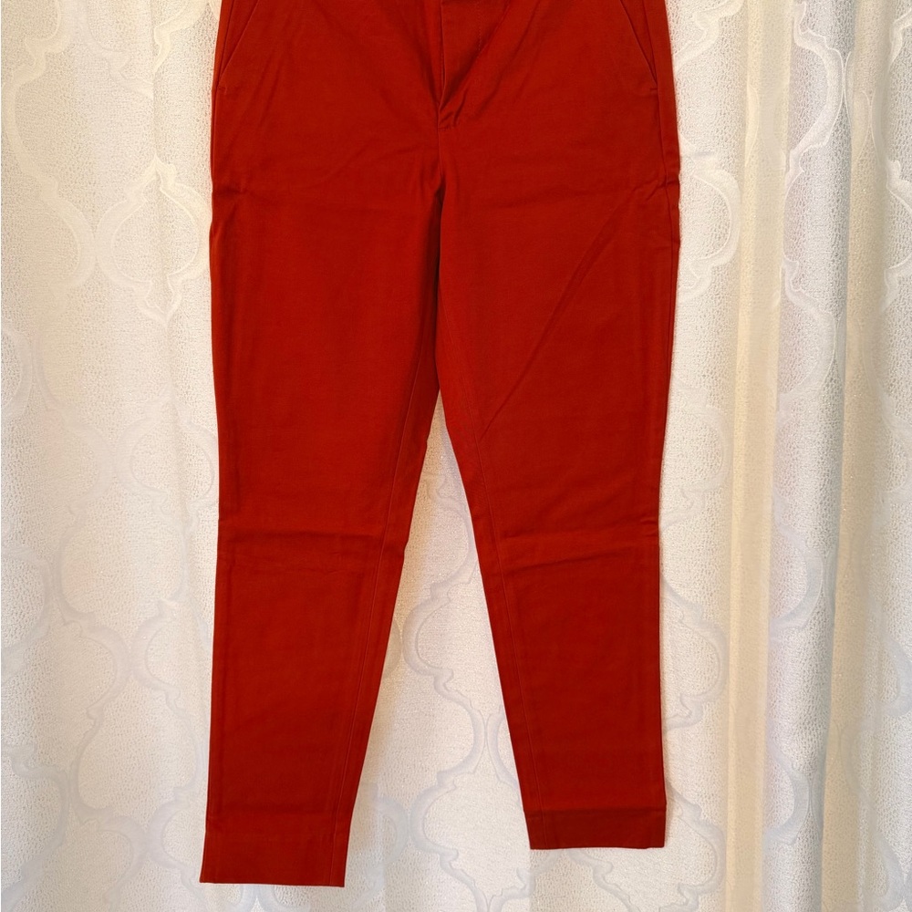 Banana Republic Women's Red Straight Leg Pants